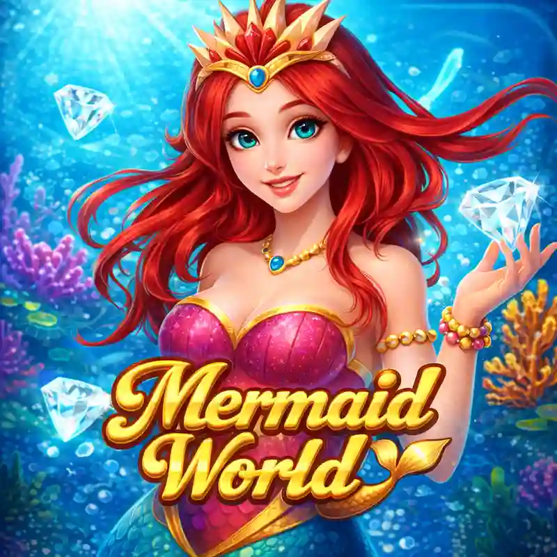 Play Mermaid World slot game at az777 casino